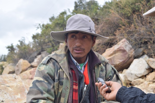 SEQUÍA: “Nuestra Laguna Parku Qucha se está secando”,  Municipio de Vacas