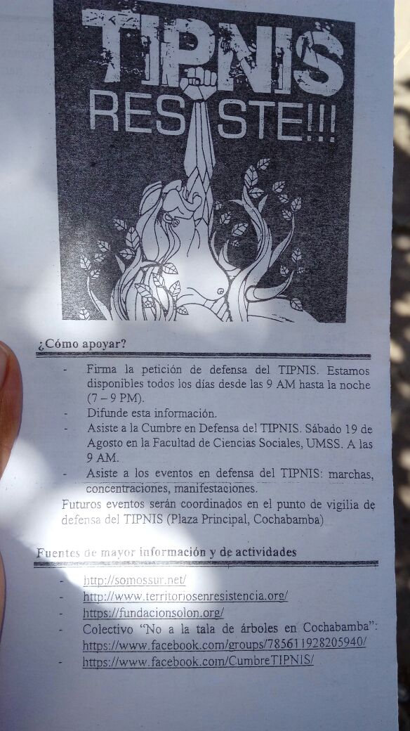 Cumbre Nacional en Defensa del TIPNIS: “Lucha conjunta campo – ciudad para defender los territorios”