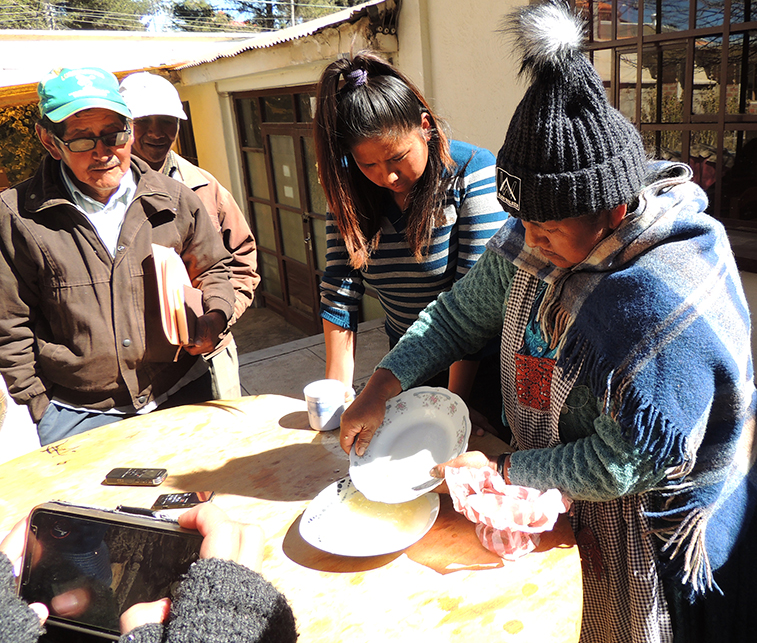 Oruro Lavando makunku
