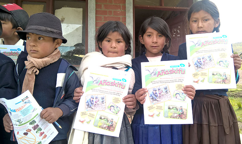 lectores Niñas Condor Huta