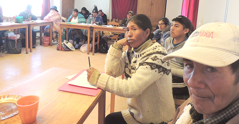 Oruro Asistentes en evento