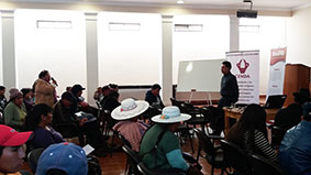 Pequeños productores campesinos y regantes demandan políticas públicas que apoyen la producción con semillas nativas, agroecología y agua para riego