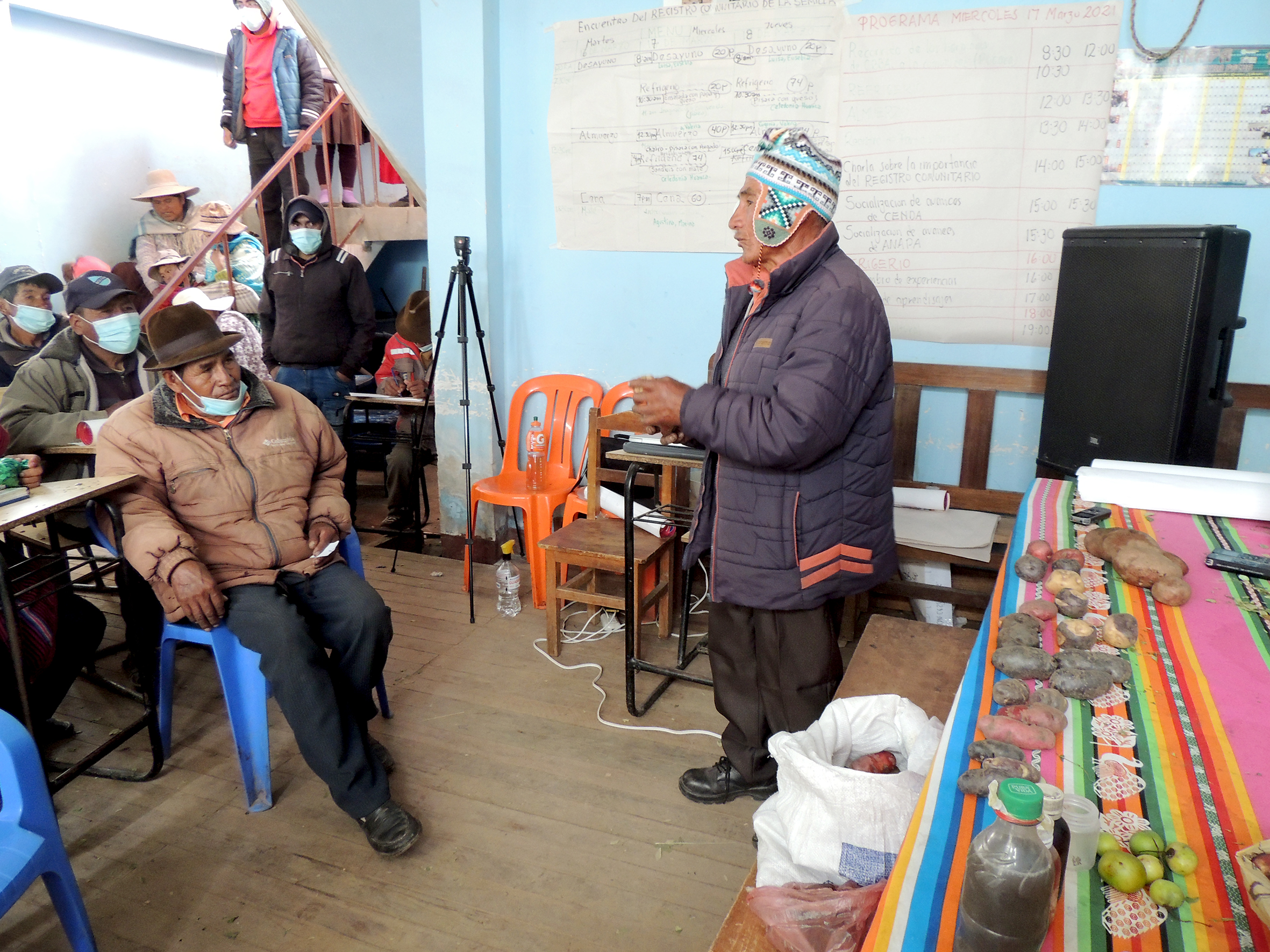 Pucara Semillas Sebastián expone