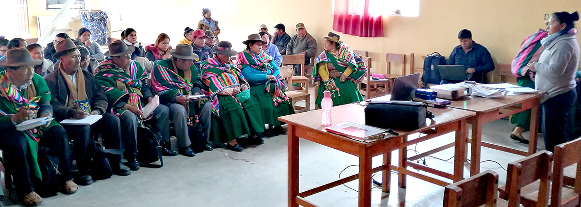 Peñas profesora y comunidad