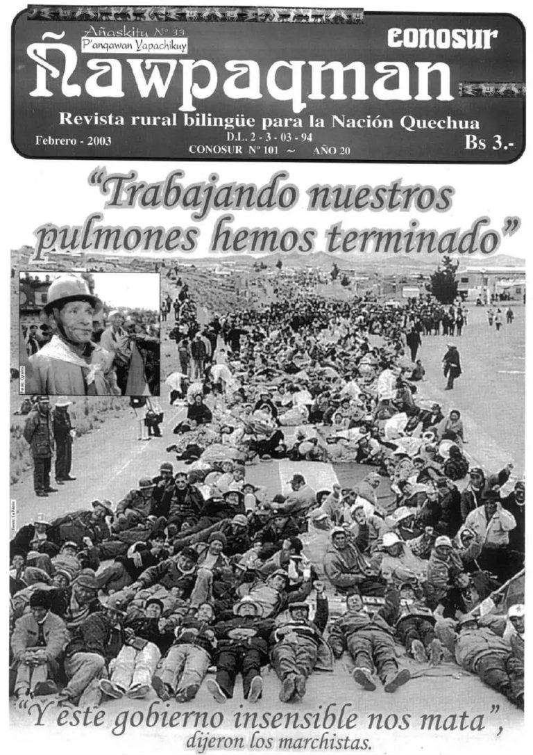 ÑAWIRINA PERIÓDICO REVISTA «CONOSUR ÑAWPAQMAN Nº 171»