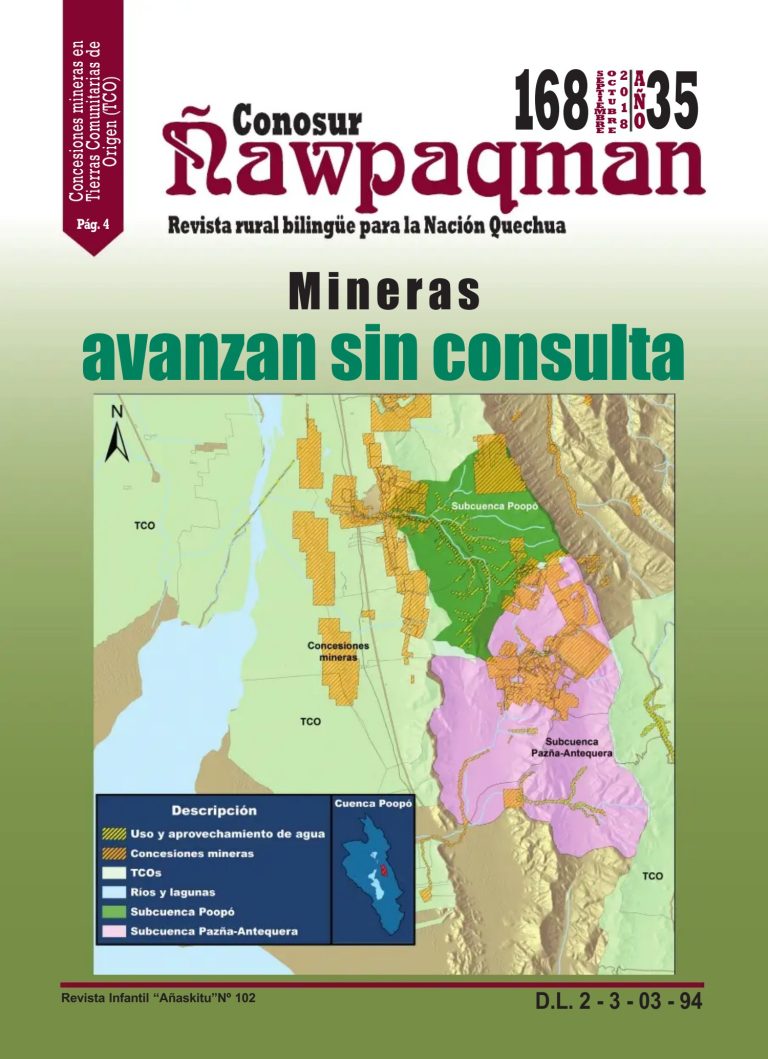 Nº 168: Mineras avanzan sin consulta