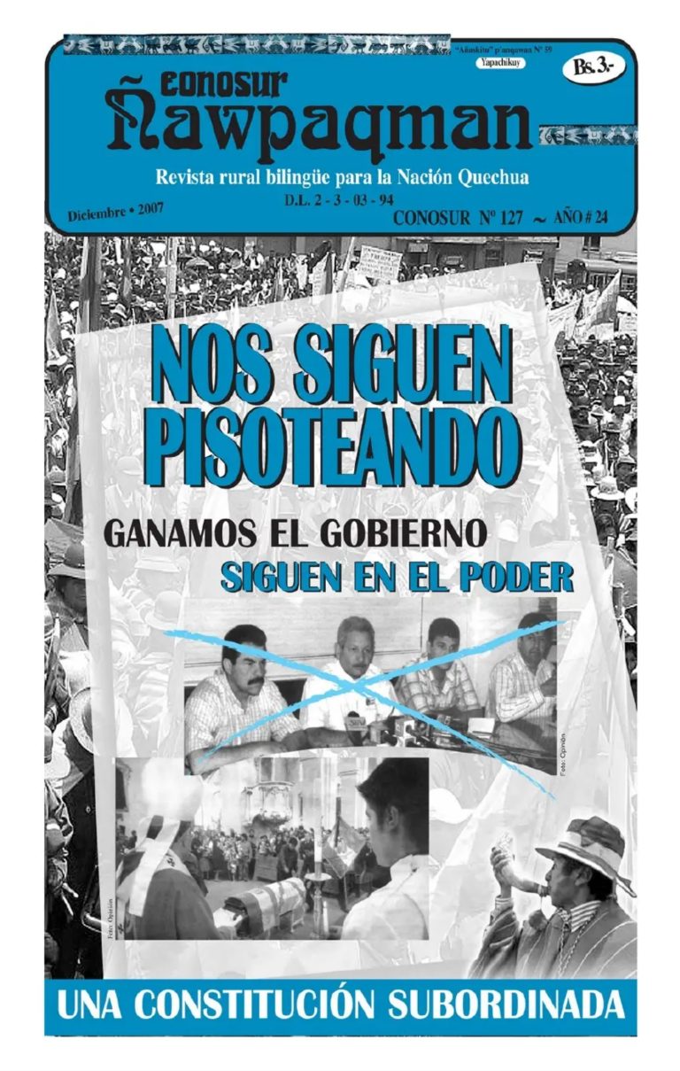 Revista rural bilingüe Conosur Ñawpaqman 127