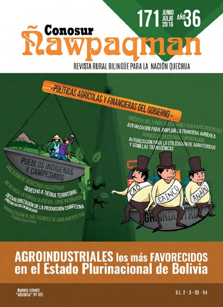 BALANCE COSECHAS 2019-2020: “Qhipa tarpusqas waliqta puqurin”