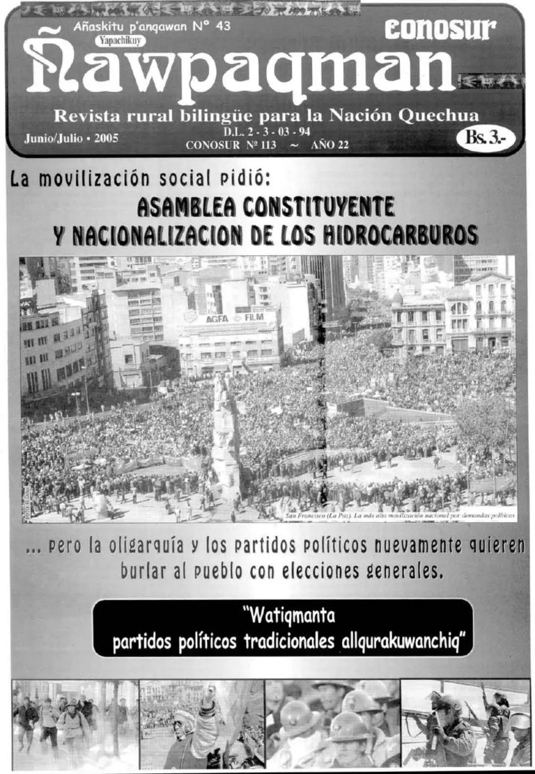 SUPLEMENTO INFANTIL AÑASKITU No.113: MUJUSNINCHIKTA KALLPACHANA
