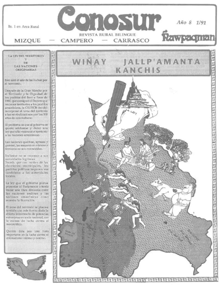 Revista rural bilingüe Conosur Ñawpaqman 91